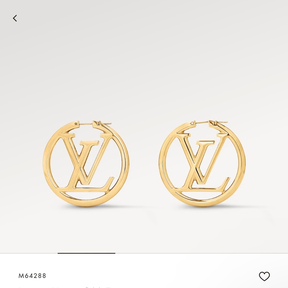 Louise Louis Vuitton Hoop GM Earrings